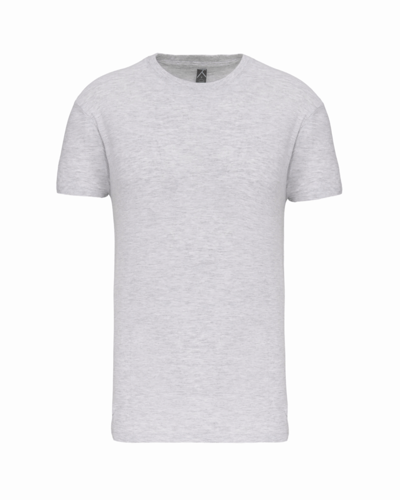 T-shirt Bio col rond homme ash heather