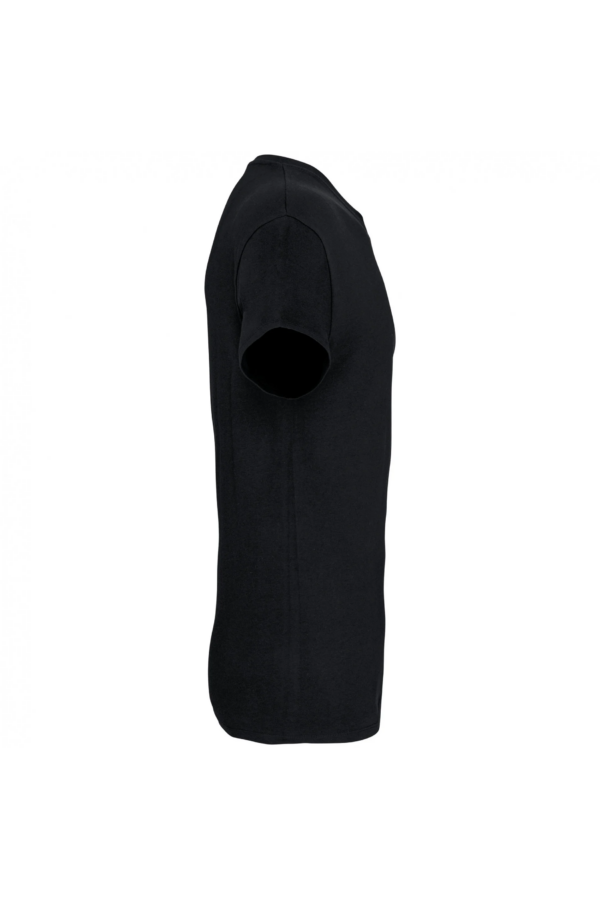 T-shirt Bio col rond homme black – Image 3