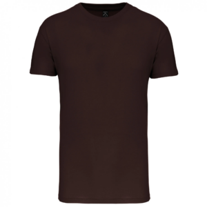 T-shirt Bio col rond homme chocolate