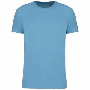 T-shirt Bio col rond homme cloudy blue heather