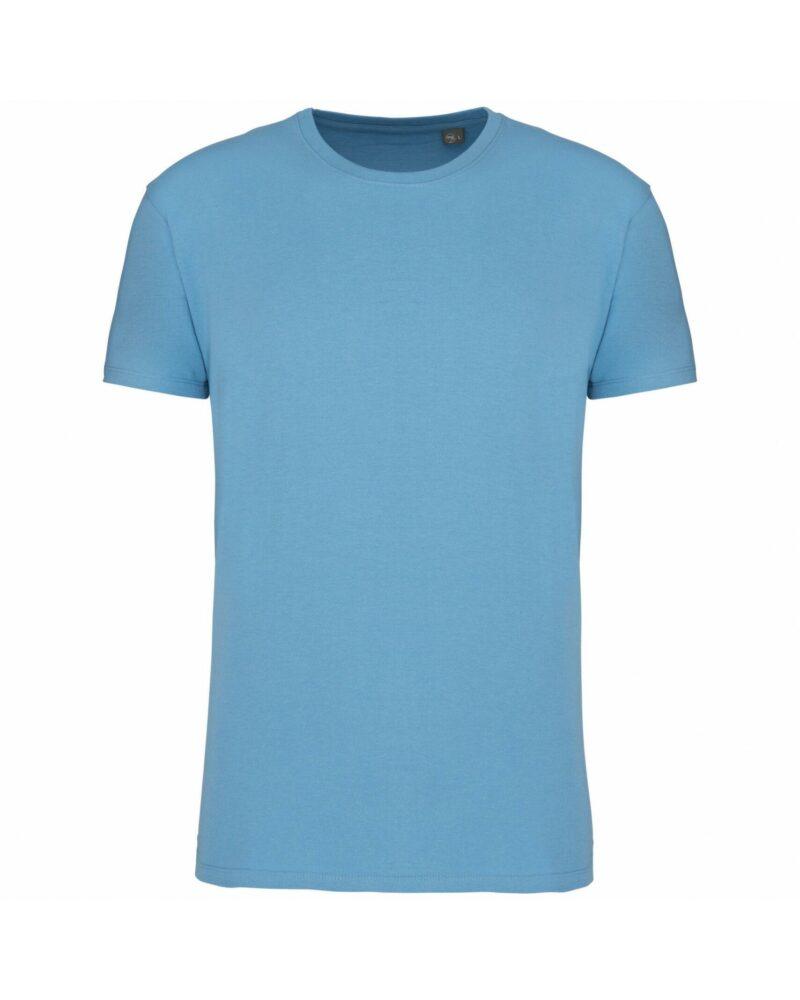 T-shirt Bio col rond homme cloudy blue heather