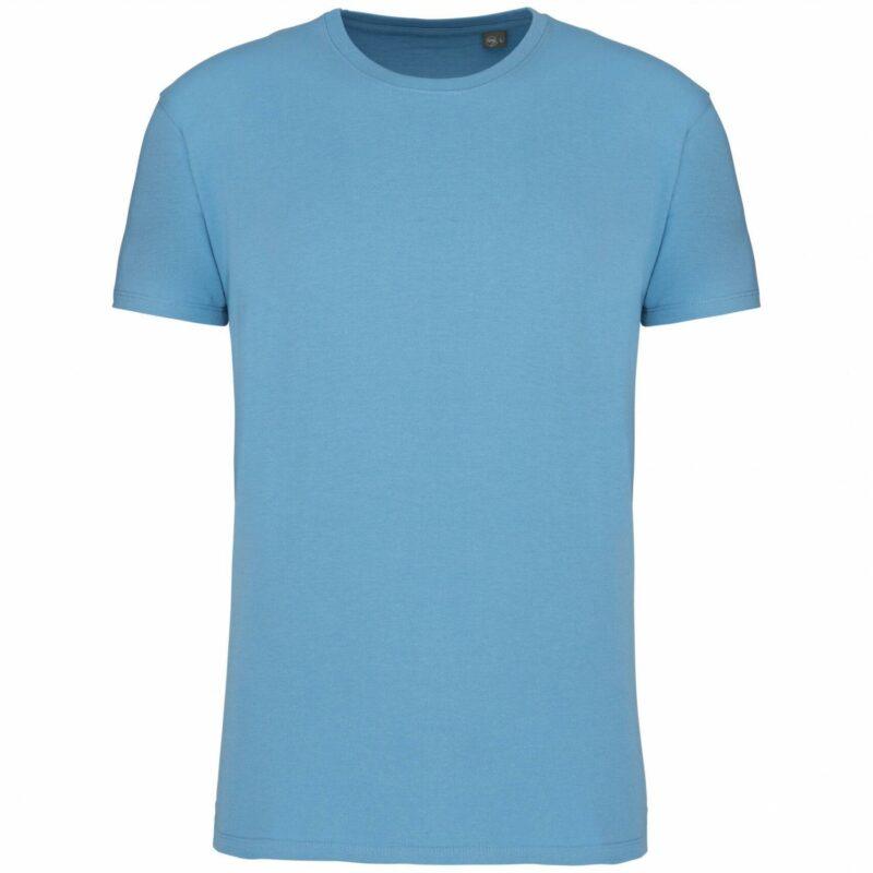 T-shirt Bio col rond homme cloudy blue heather