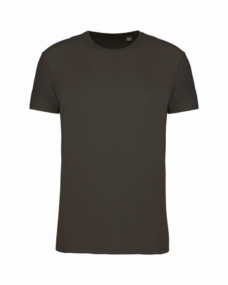 T-shirt Bio col rond homme dark grey