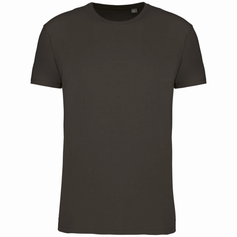 T-shirt Bio col rond homme dark grey