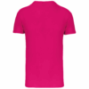 t-shirt bio 150IC col rond homme fuchsia dos