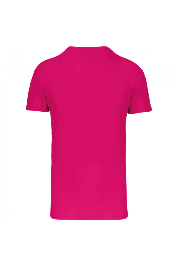 T-shirt Bio col rond homme fuchsia – Image 2