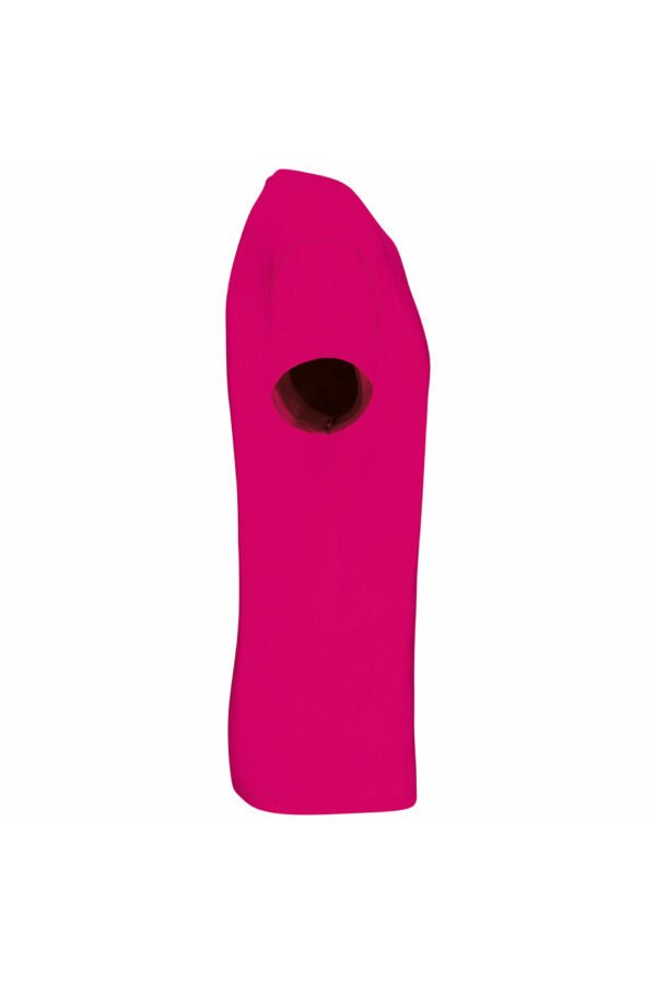 T-shirt Bio col rond homme fuchsia – Image 3