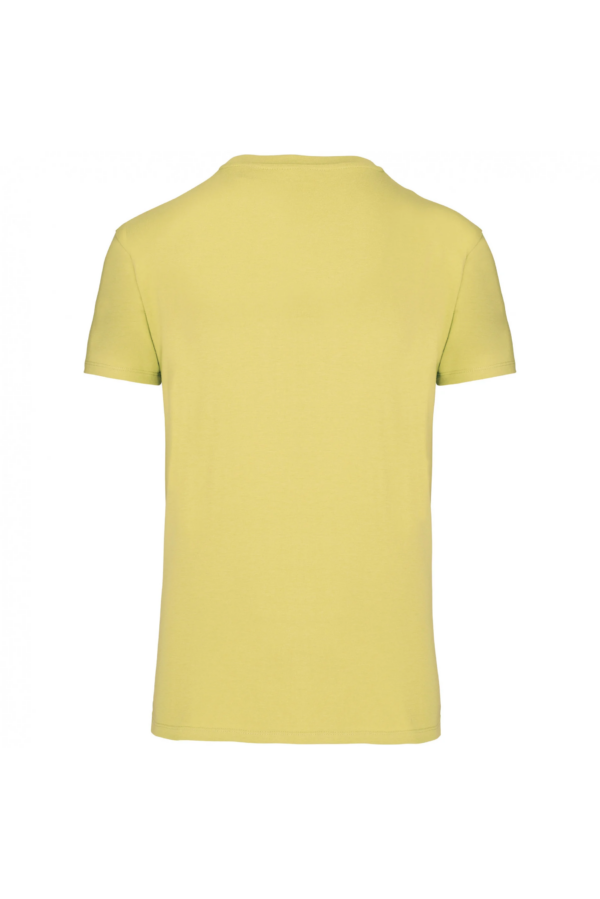 T-shirt Bio col rond homme lemon yellow – Image 2
