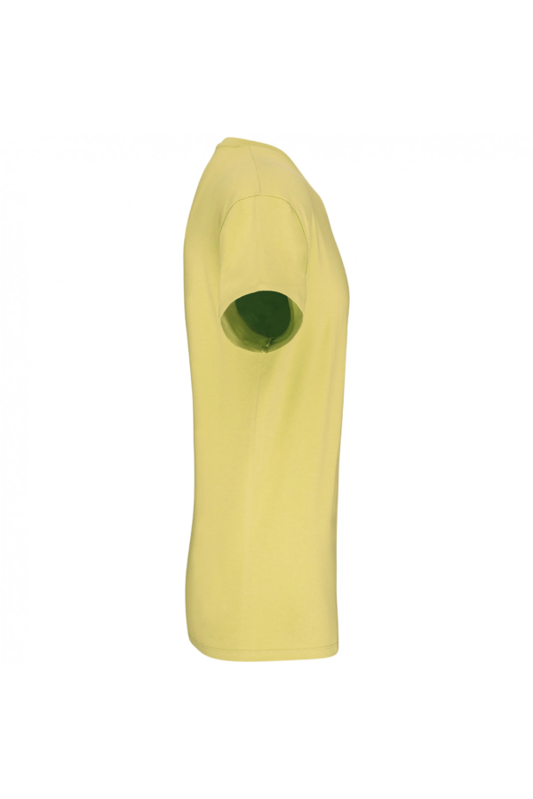 T-shirt Bio col rond homme lemon yellow – Image 3