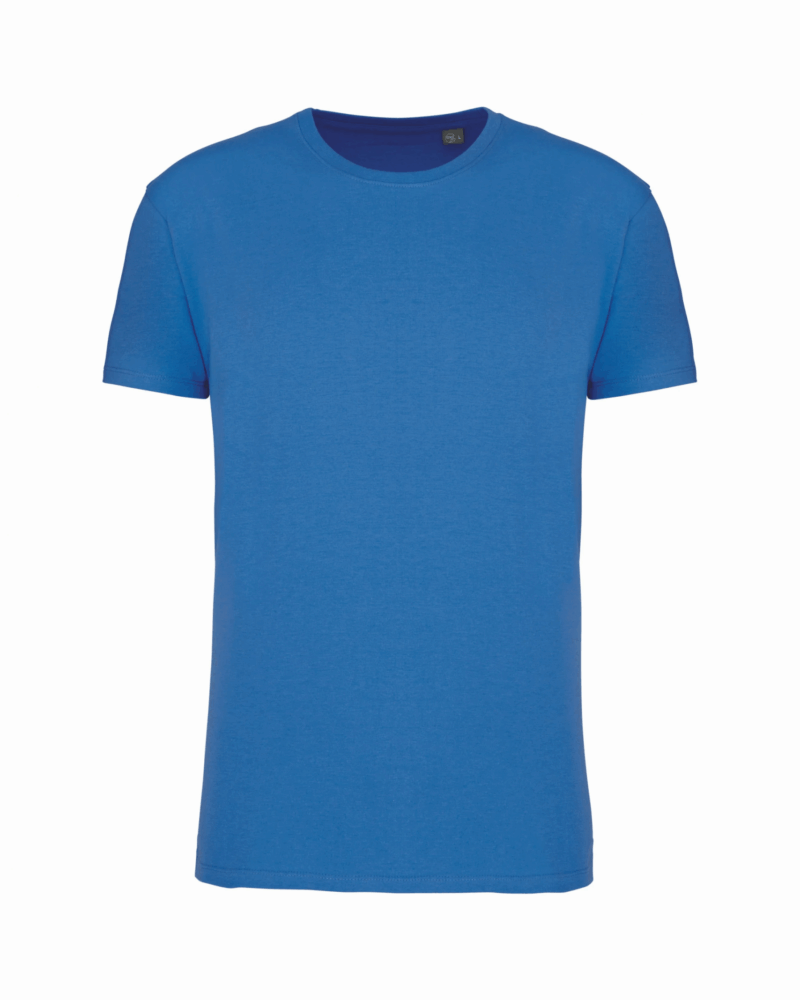 T-shirt Bio col rond homme light royal blue