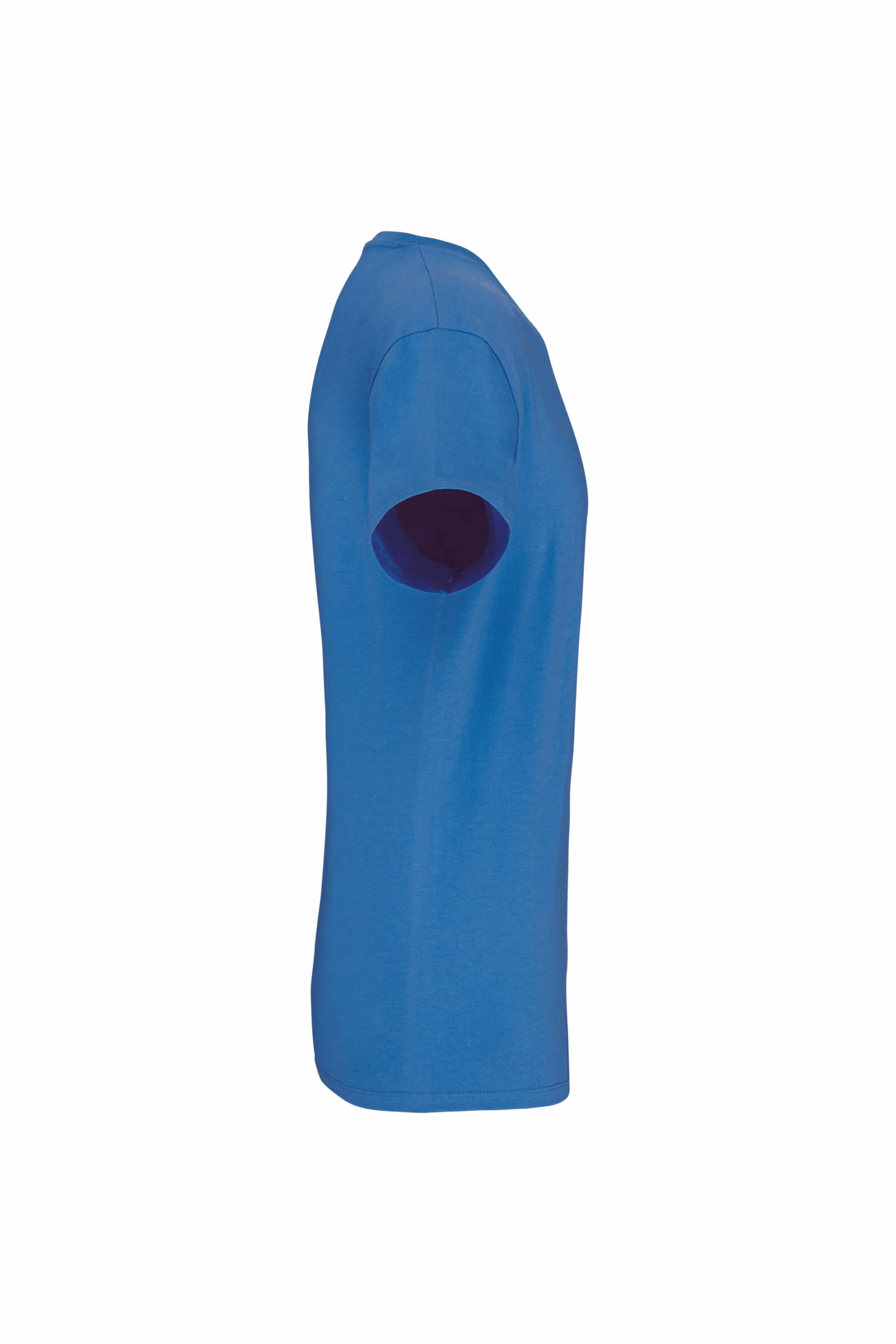 t-shirt bio 150IC col rond homme light royal blue manche