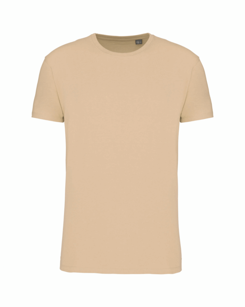 T-shirt Bio col rond homme light sand
