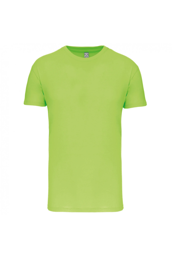 T-shirt Bio col rond homme lime