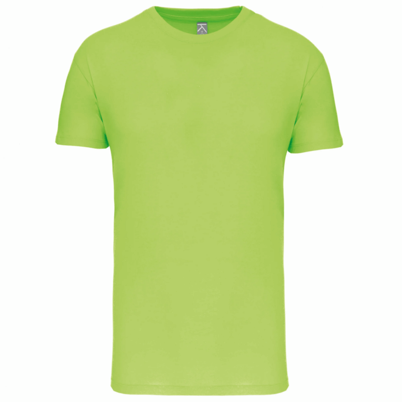 T-shirt Bio col rond homme lime