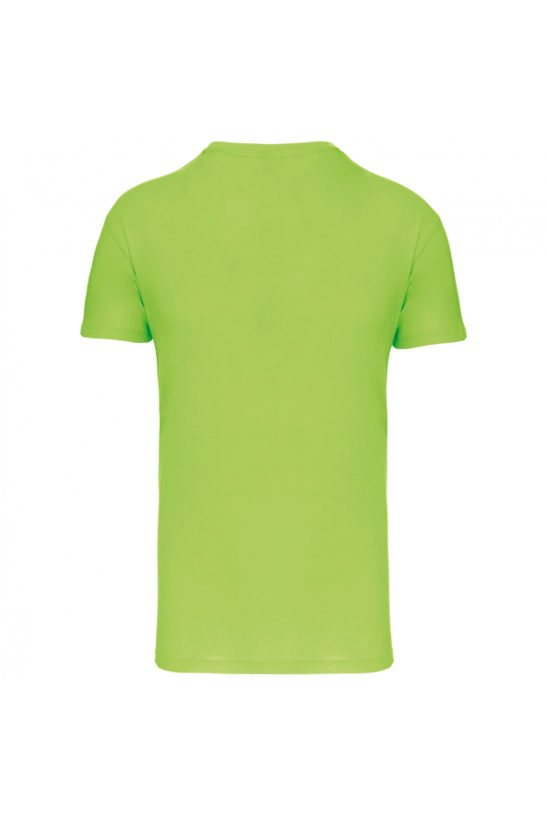 T-shirt Bio col rond homme lime – Image 2