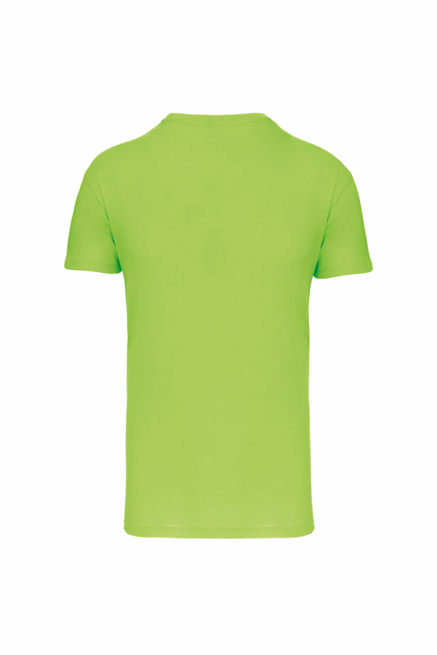 t-shirt bio 150IC col rond homme lime dos