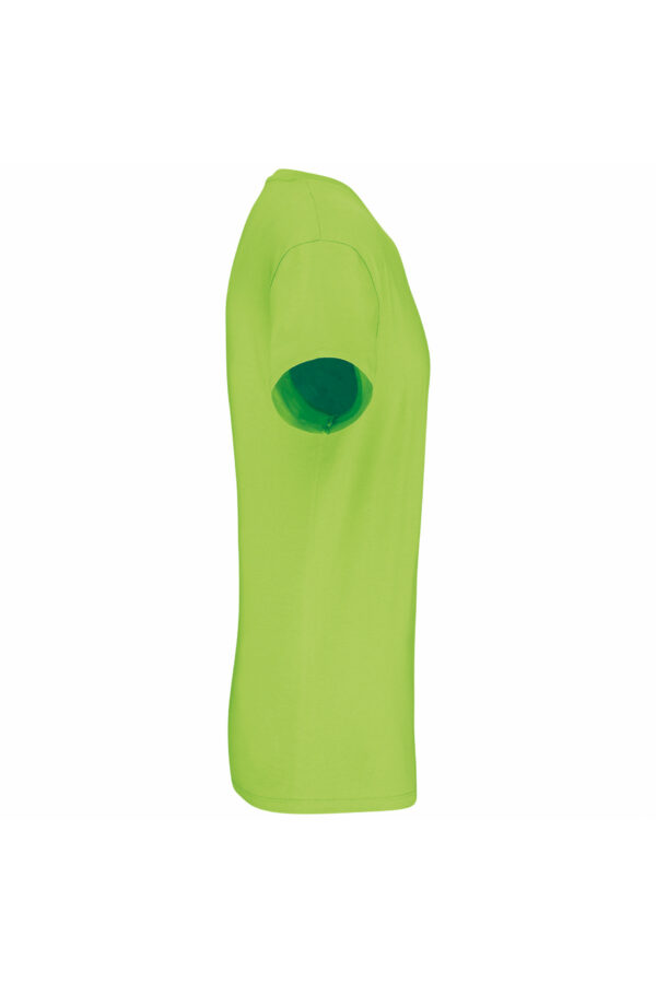 T-shirt Bio col rond homme lime – Image 3