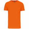 t-shirt bio 150IC col rond homme orange avant