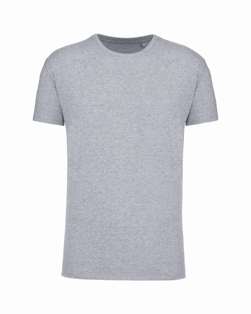 T-shirt Bio col rond homme oxford grey