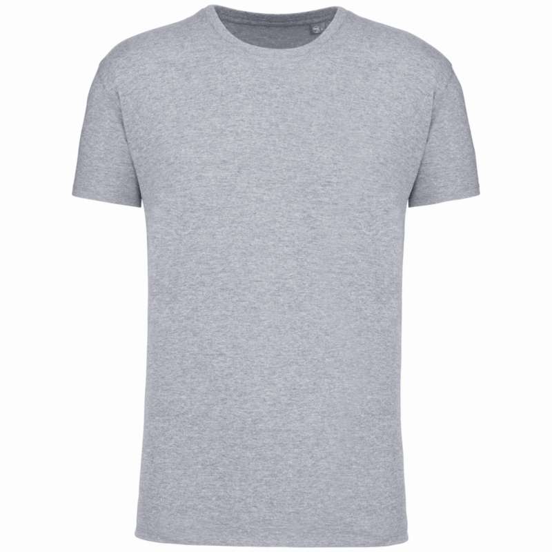 T-shirt Bio col rond homme oxford grey