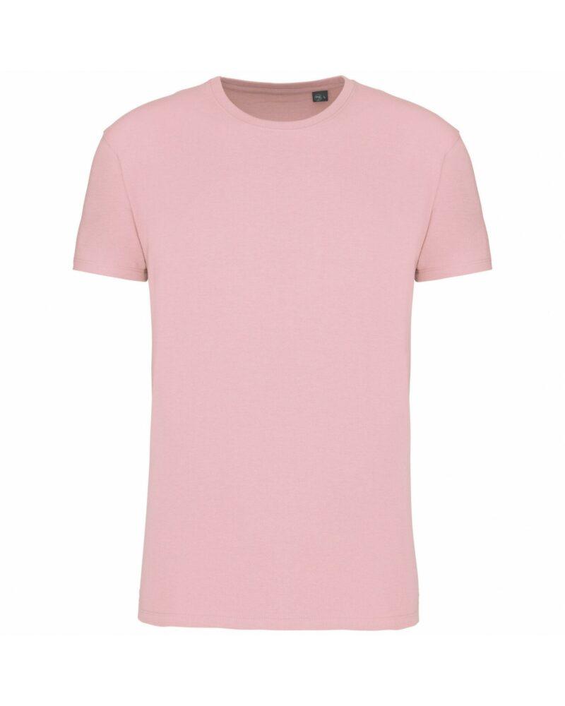T-shirt Bio col rond homme pale pink