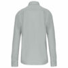 Chemise popeline manches longues snow grey dos