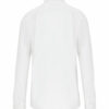 Chemise popeline manches longues white dos
