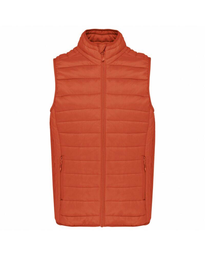 Doudoune légère sans manches homme burnt ochre