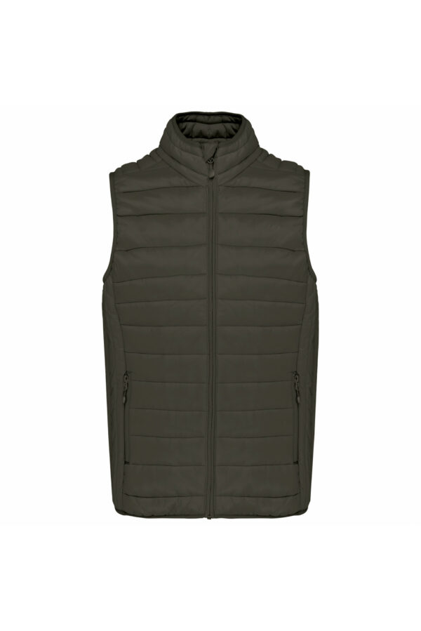 Doudoune légère sans manches homme dark khaki