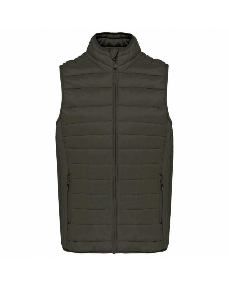 Doudoune légère sans manches homme dark khaki