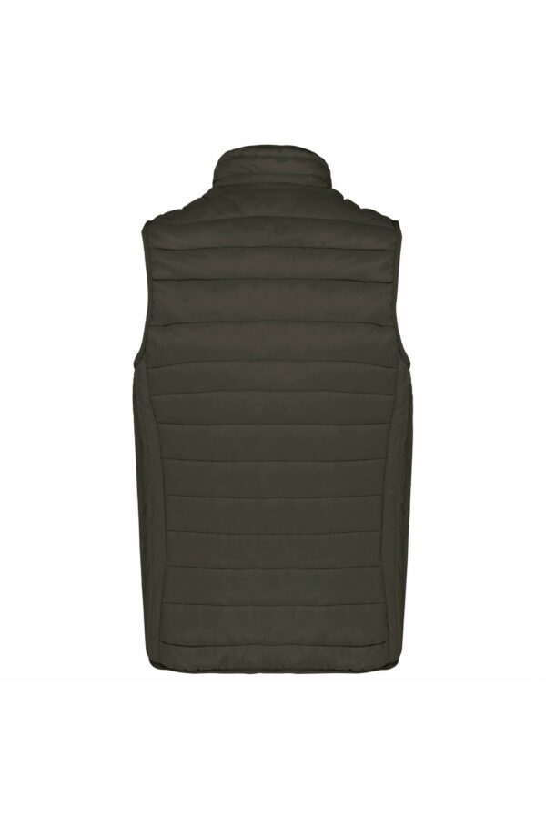 Doudoune légère sans manches homme dark khaki – Image 2