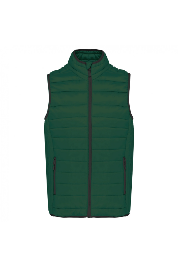 Doudoune légère sans manches homme forest green