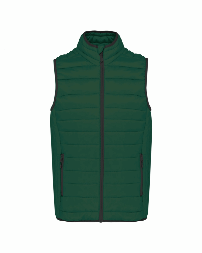 Doudoune légère sans manches homme forest green