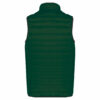 Doudoune légère sans manches homme forest green dos