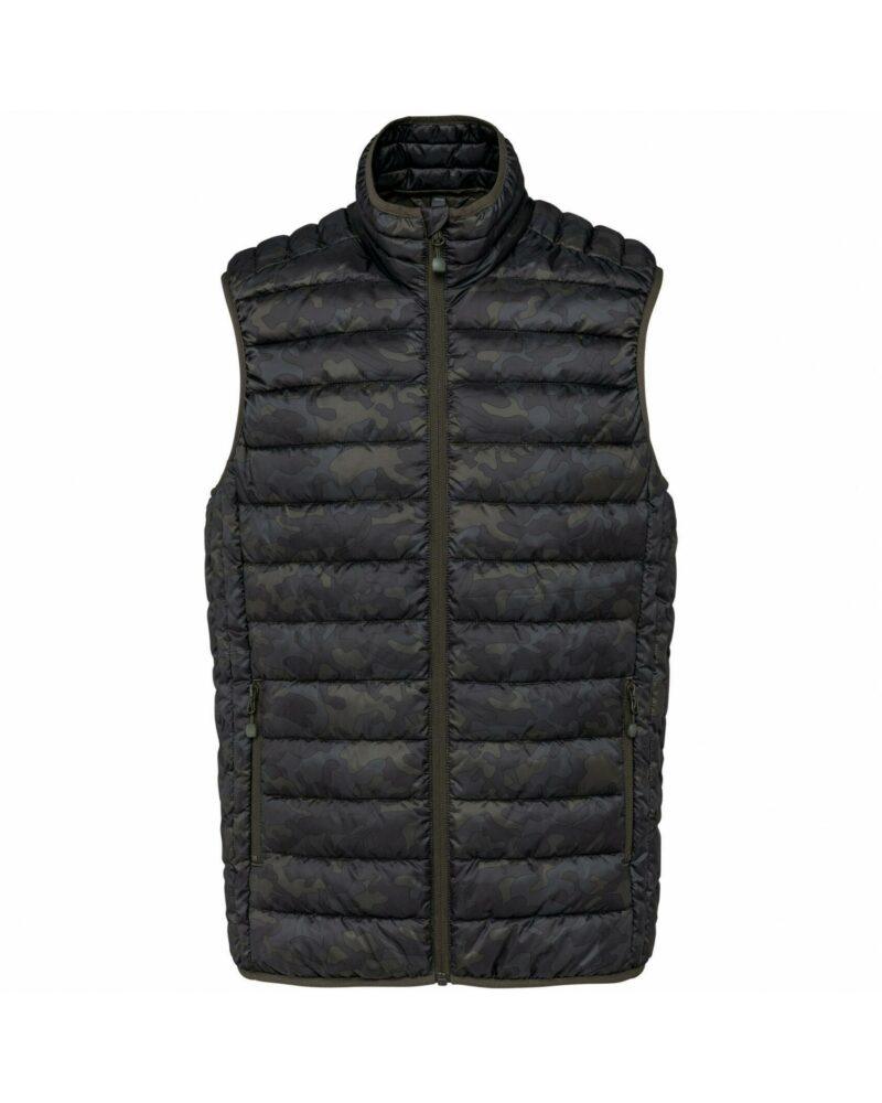 Doudoune légère sans manches homme jungle camo