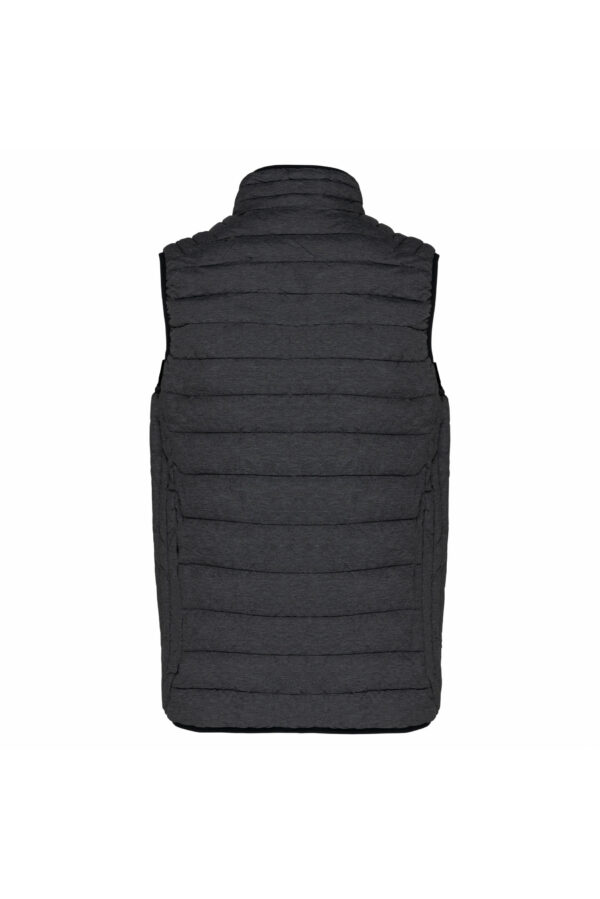 Doudoune légère sans manches homme marl dark grey – Image 2