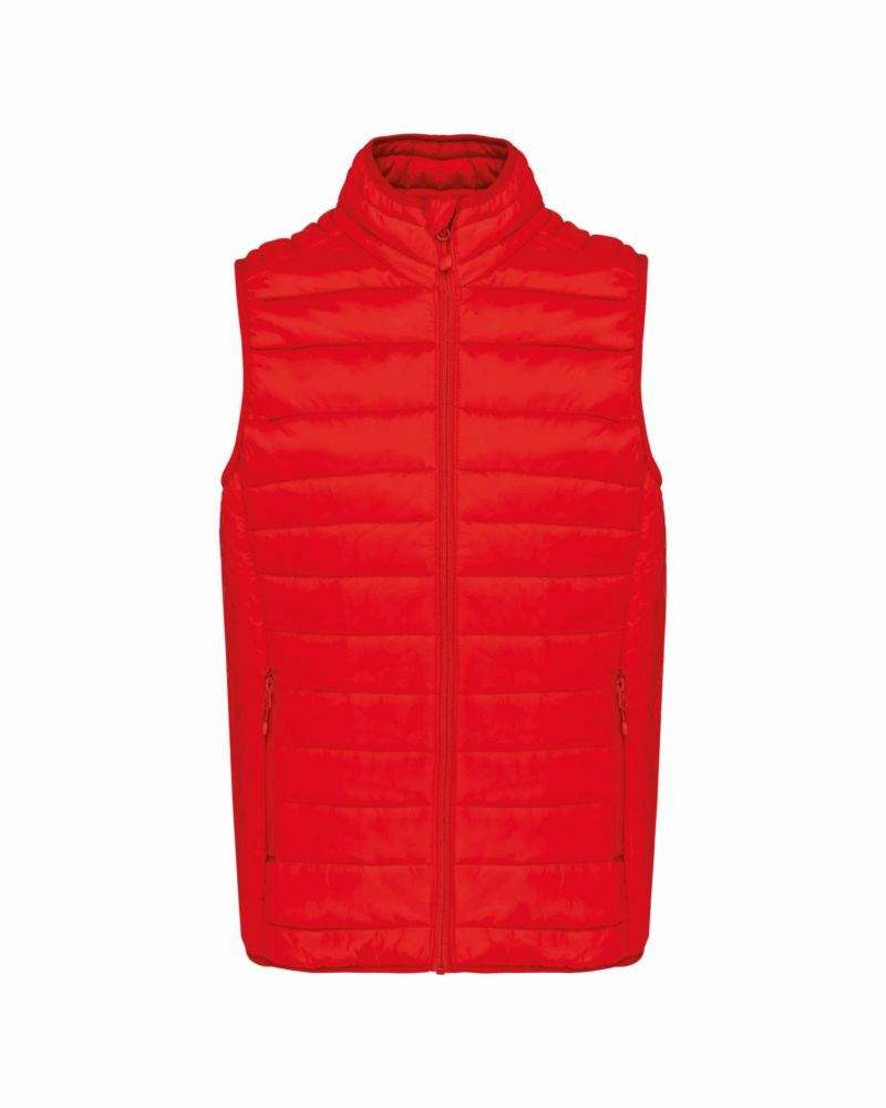 Doudoune légère sans manches homme red