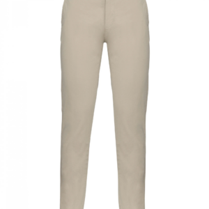 Pantalon chino homme beige