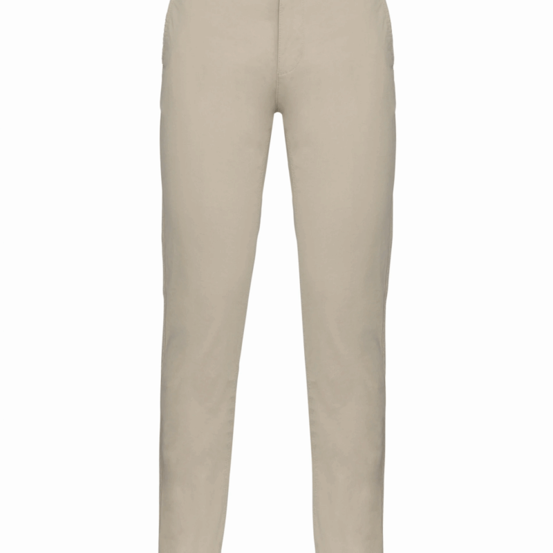 Pantalon chino homme beige