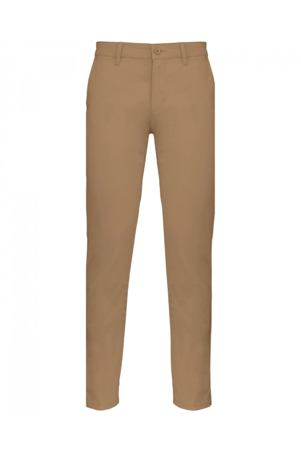 Pantalon chino homme camel