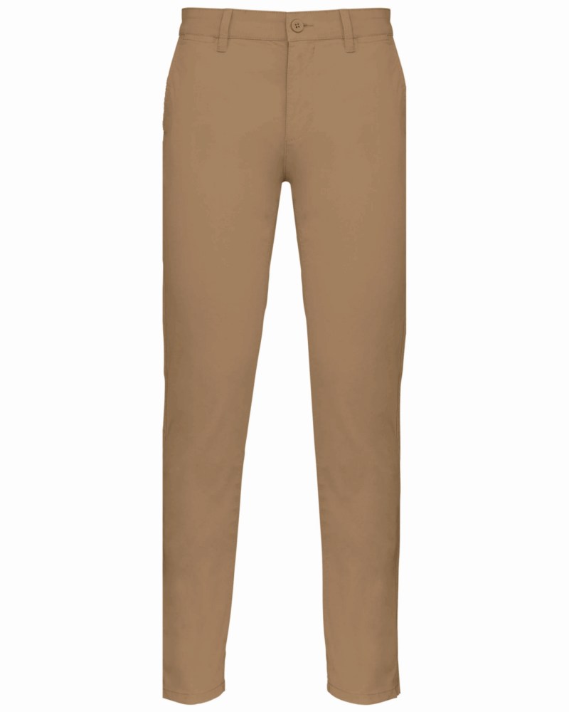 Pantalon chino homme camel