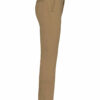 Pantalon chino homme camel profil