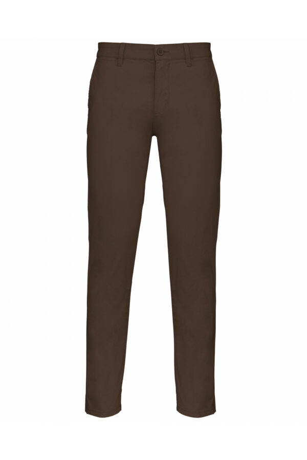 Pantalon chino homme chocolate