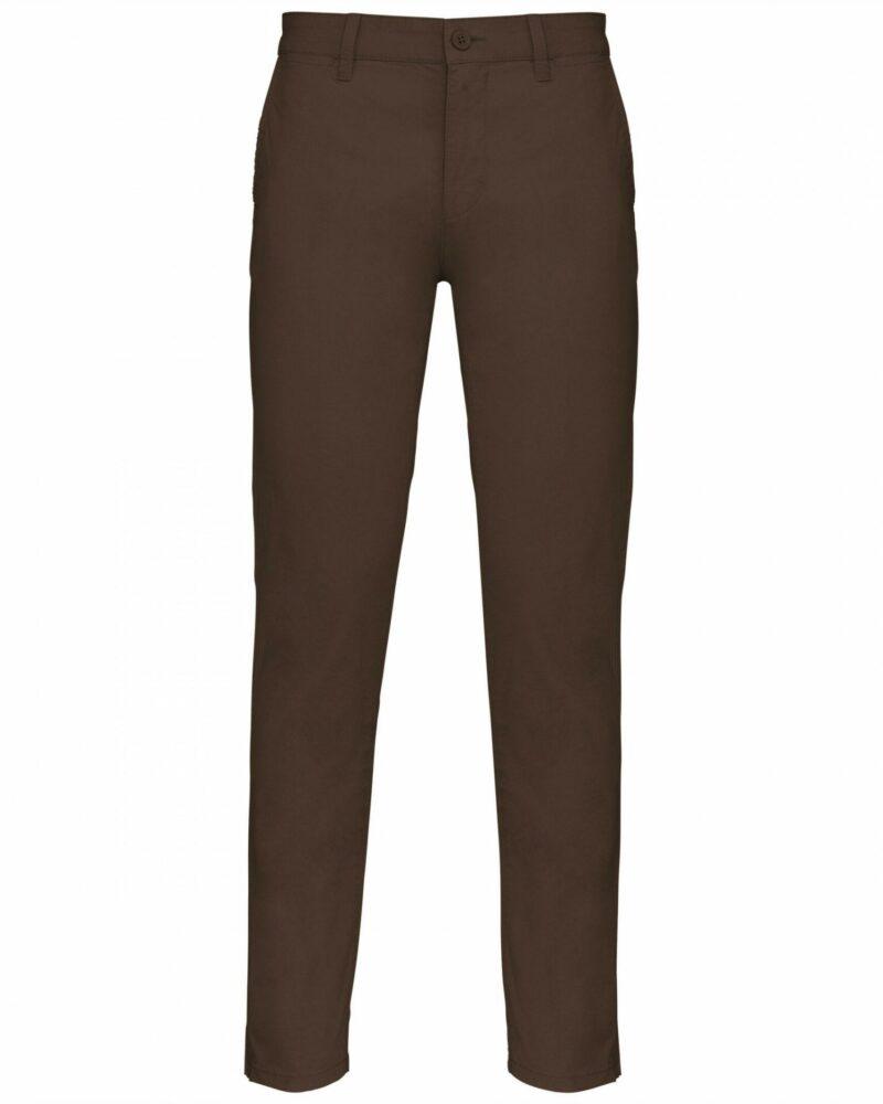 Pantalon chino homme chocolate