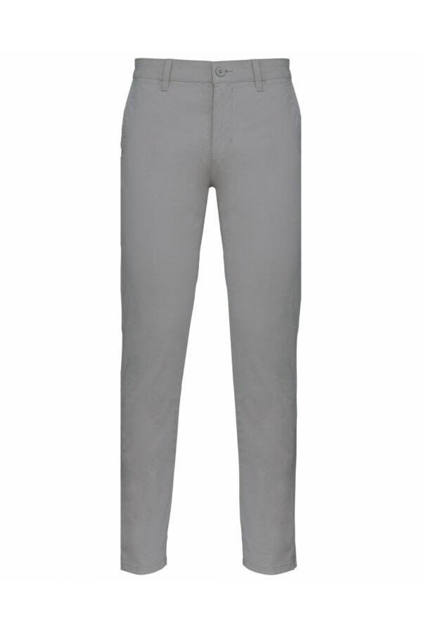 Pantalon chino homme fine grey
