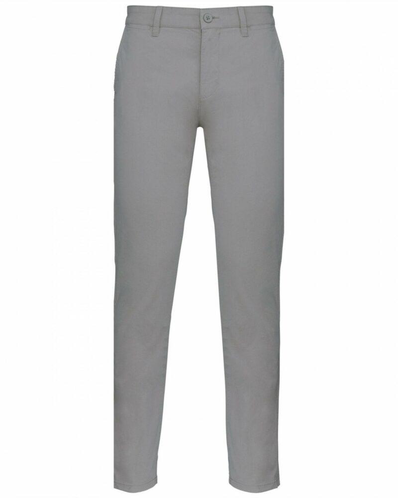 Pantalon chino homme fine grey