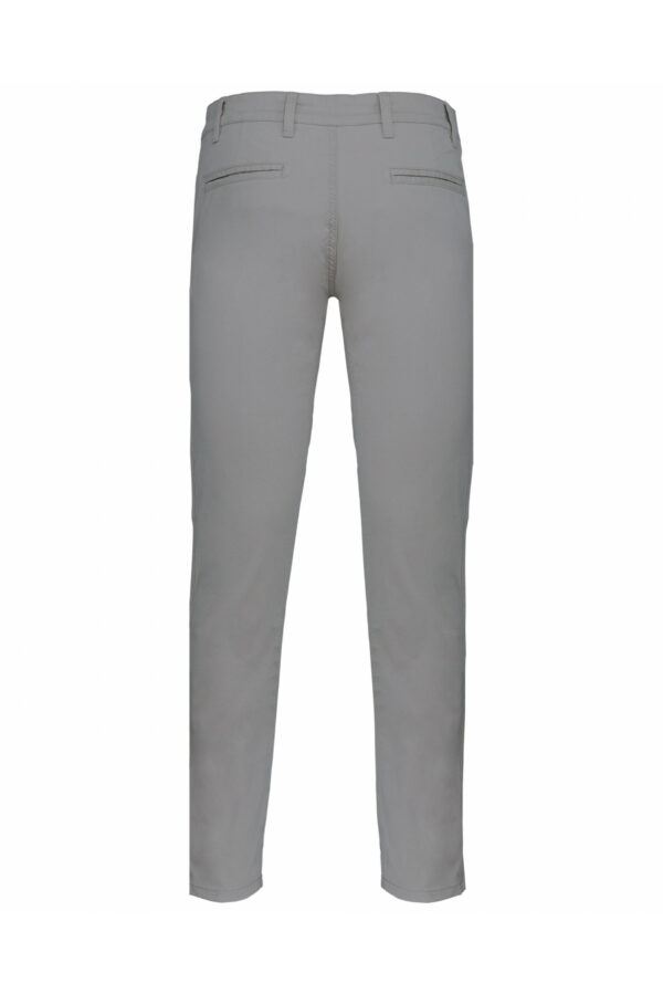 Pantalon chino homme fine grey – Image 2