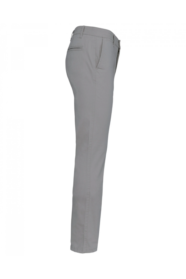 Pantalon chino homme fine grey – Image 3