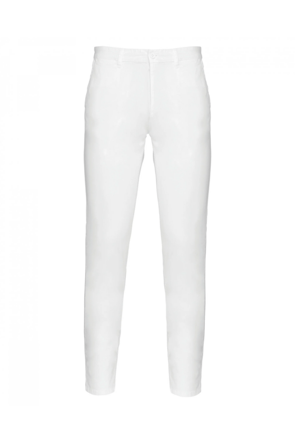 Pantalon chino homme white