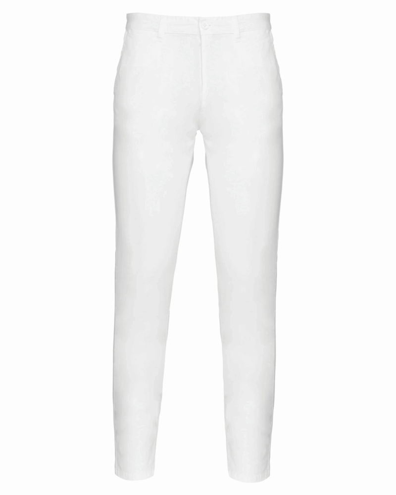 Pantalon chino homme white
